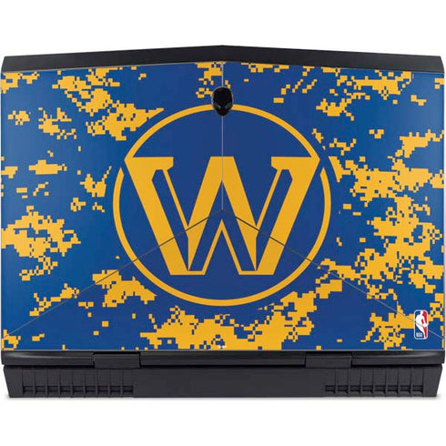 NBA Golden State Warriors Digi Camo Dell Alienware Skin