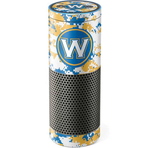 NBA Golden State Warriors Digi Camo Amazon Echo Skin