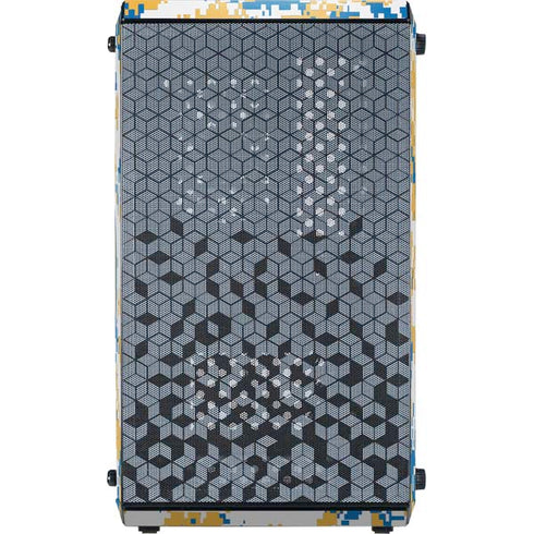 NBA Golden State Warriors Digi Camo Cooler Master MasterBox Q300L Mini Tower Skin