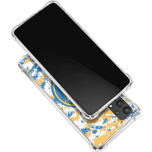 NBA Golden State Warriors Digi Camo Galaxy A32 5G Clear Case