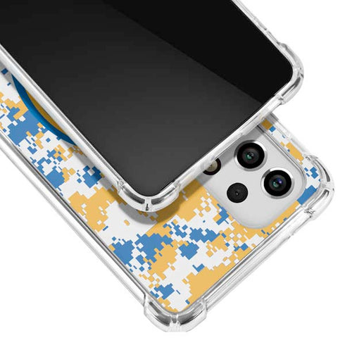 NBA Golden State Warriors Digi Camo Galaxy A53 5G Clear Case