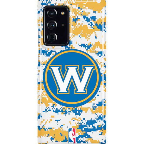 NBA Golden State Warriors Digi Camo Galaxy Note20 Ultra 5G Lite Case