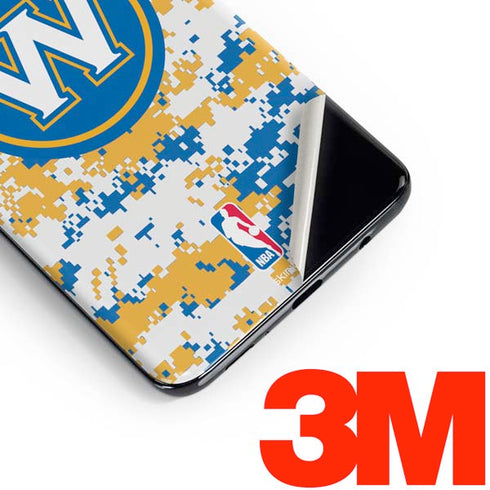 NBA Golden State Warriors Digi Camo Galaxy S10 Plus Skin
