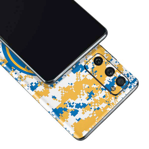 NBA Golden State Warriors Digi Camo Galaxy S20 Fan Edition Skin