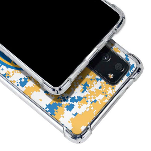 NBA Golden State Warriors Digi Camo Galaxy S20 FE Clear Case
