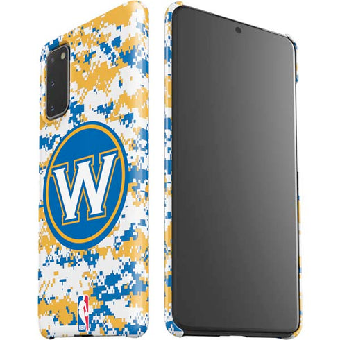 NBA Golden State Warriors Digi Camo Galaxy S20 Lite Case