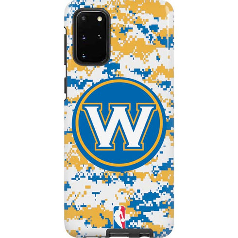 NBA Golden State Warriors Digi Camo Galaxy S20 Plus Pro Case