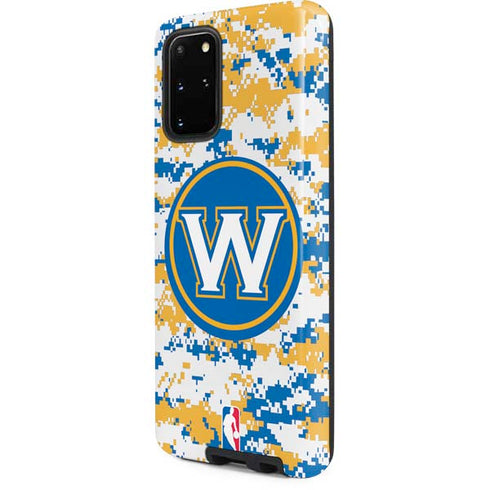 NBA Golden State Warriors Digi Camo Galaxy S20 Plus Pro Case