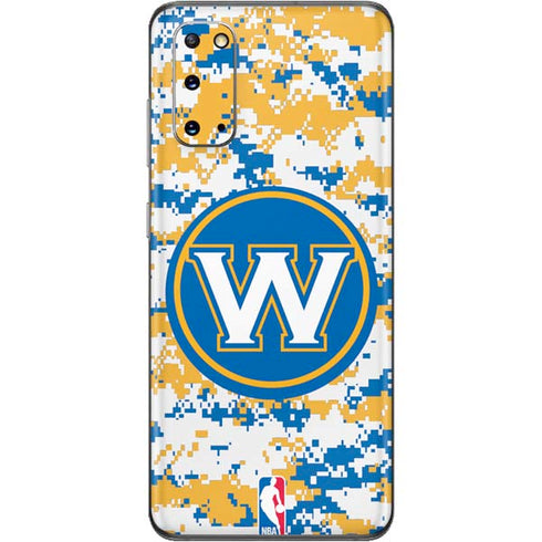 NBA Golden State Warriors Digi Camo Galaxy S20 Skin