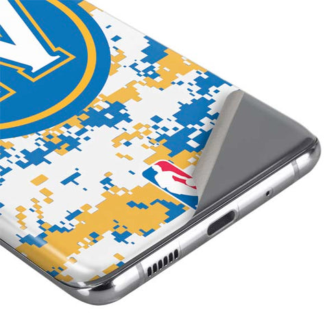 NBA Golden State Warriors Digi Camo Galaxy S20 Skin