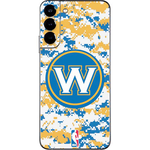 NBA Golden State Warriors Digi Camo Galaxy S22 Plus Skin