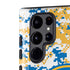 NBA Golden State Warriors Digi Camo Galaxy S22 Ultra Pro Case