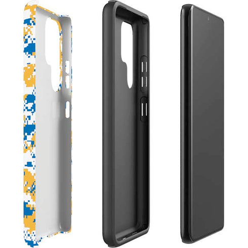 NBA Golden State Warriors Digi Camo Galaxy S22 Ultra Pro Case