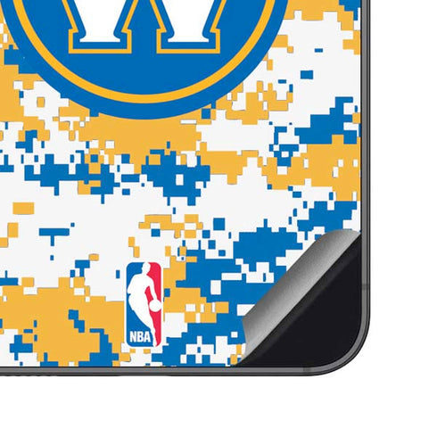 NBA Golden State Warriors Digi Camo Galaxy S23 FE Skin