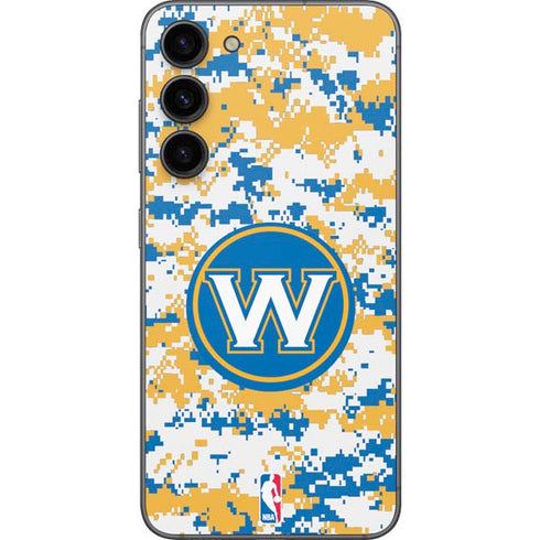 NBA Golden State Warriors Digi Camo Galaxy S23 Plus Skin