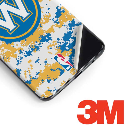 NBA Golden State Warriors Digi Camo Galaxy S9 Skin