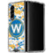 NBA Golden State Warriors Digi Camo Galaxy Z Fold4 5G Clear Case