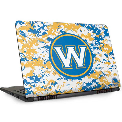 NBA Golden State Warriors Digi Camo Dell Inspiron Skin