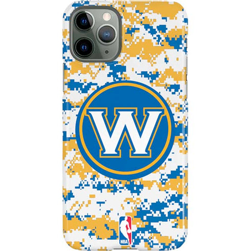 NBA Golden State Warriors Digi Camo iPhone 11 Pro Lite Case