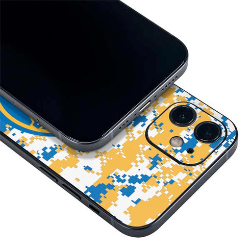 NBA Golden State Warriors Digi Camo iPhone 12 Skin