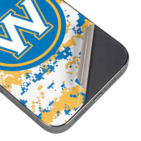 NBA Golden State Warriors Digi Camo iPhone 13 Pro Max Skin