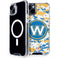 NBA Golden State Warriors Digi Camo iPhone 15 Plus MagSafe Case