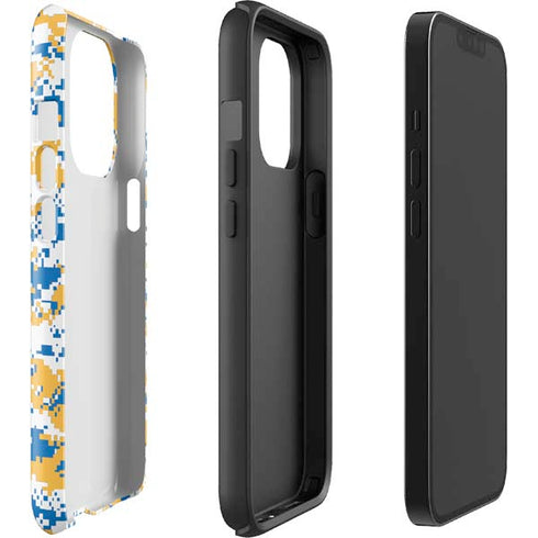 NBA Golden State Warriors Digi Camo iPhone 14 Pro Impact Case