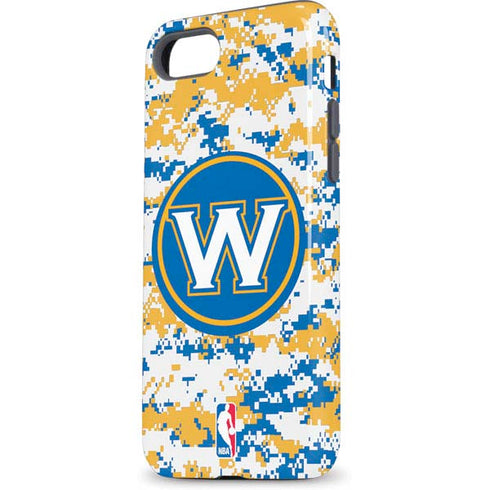 NBA Golden State Warriors Digi Camo iPhone 7 Pro Case