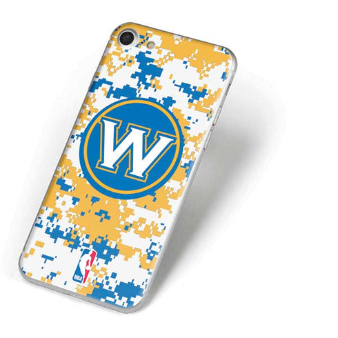 NBA Golden State Warriors Digi Camo iPhone 7 Skin
