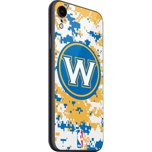 NBA Golden State Warriors Digi Camo iPhone SE (2nd & 3rd Gen) Skin