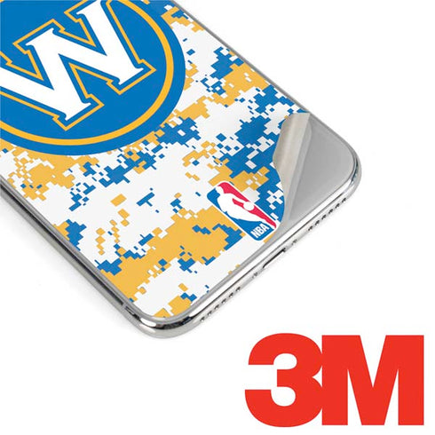 NBA Golden State Warriors Digi Camo iPhone XS Max Skin
