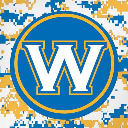 NBA Golden State Warriors Digi Camo iPhone XS Skin
