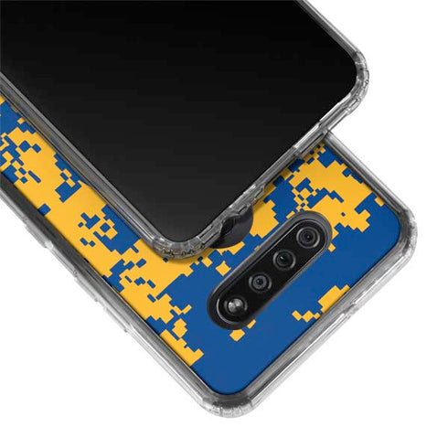 NBA Golden State Warriors Digi Camo LG K51/Q51 Clear Case