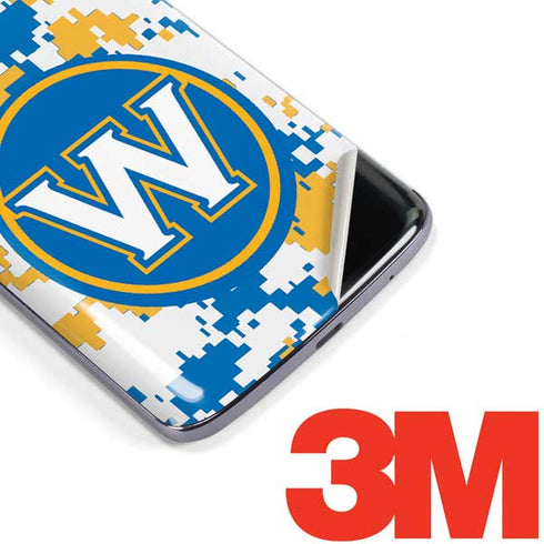 NBA Golden State Warriors Digi Camo Moto E5 Plus Skin
