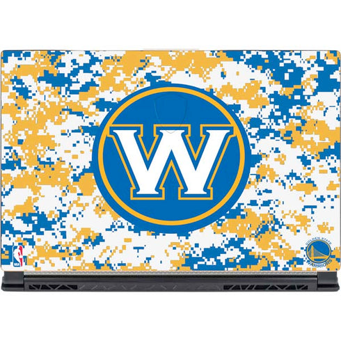 NBA Golden State Warriors Digi Camo MSI GS65 Stealth Laptop Skin