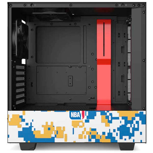 NBA Golden State Warriors Digi Camo NZXT H510 Compact ATX Mid-Tower Case Skin