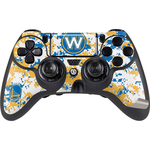 NBA Golden State Warriors Digi Camo PS4/PC SCUF Impact Controller Skin