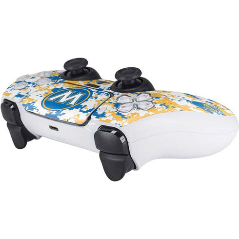 NBA Golden State Warriors Digi Camo PS5 Controller Skin