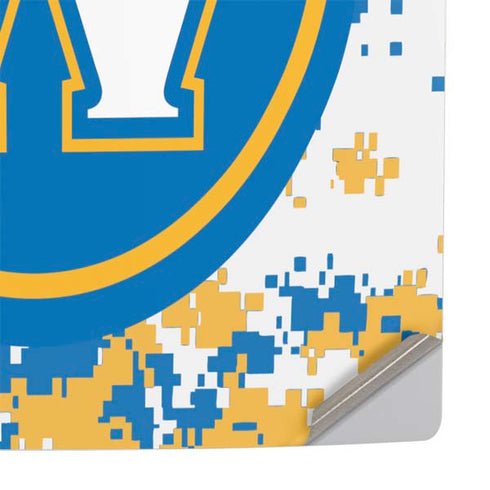 NBA Golden State Warriors Digi Camo PS5 Slim Disk Console Skin