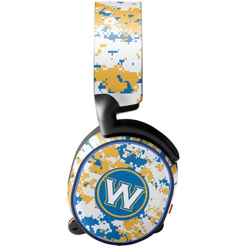 NBA Golden State Warriors Digi Camo SteelSeries Arctis 5 Skin