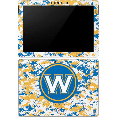 NBA Golden State Warriors Digi Camo Surface Go Skin