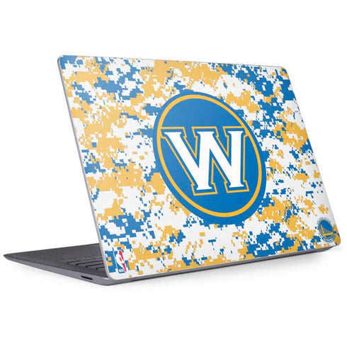 NBA Golden State Warriors Digi Camo Surface Laptop 3 13.5in Skin