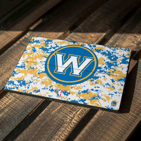 NBA Golden State Warriors Digi Camo Surface Pro 6 Skin
