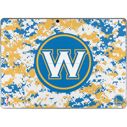 NBA Golden State Warriors Digi Camo Surface Pro 8 Skin