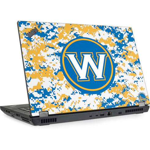 NBA Golden State Warriors Digi Camo Lenovo ThinkPad Skin