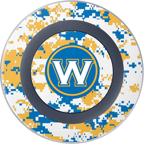 NBA Golden State Warriors Digi Camo Wireless Charger Skin