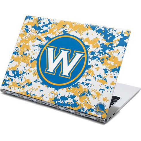 NBA Golden State Warriors Digi Camo Yoga 910 2-in-1 14in Touch-Screen Skin