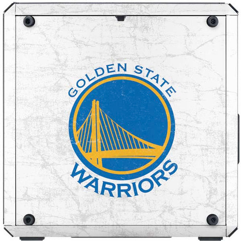 NBA Golden State Warriors Distressed Cooler Master MasterBox Q300L Mini Tower Skin