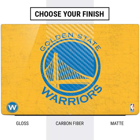 NBA Golden State Warriors Distressed Dell Vostro Skin