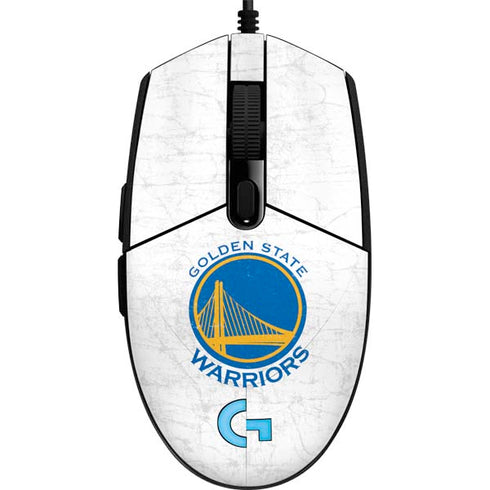 NBA Golden State Warriors Distressed G203 Prodigy RGB Wired Gaming Mouse Skin